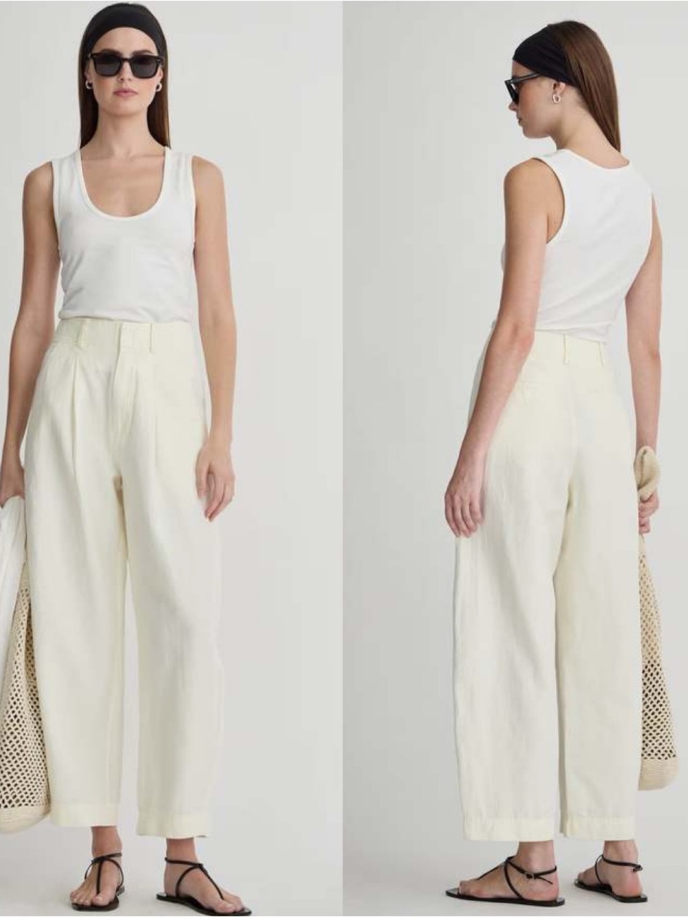 APIECE APART BARI CROP TROUSER 10